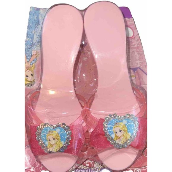SWEET PRINCESS Costume Dress-Up PINK Shoes NEW SEALED - Picture 3 of 6